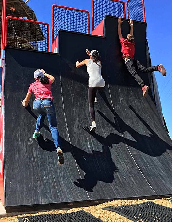 Ninja Course obstacle challenge