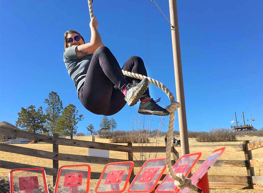 Ninja warrior course obstacle
